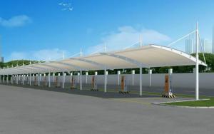 雅安膜结构停车棚